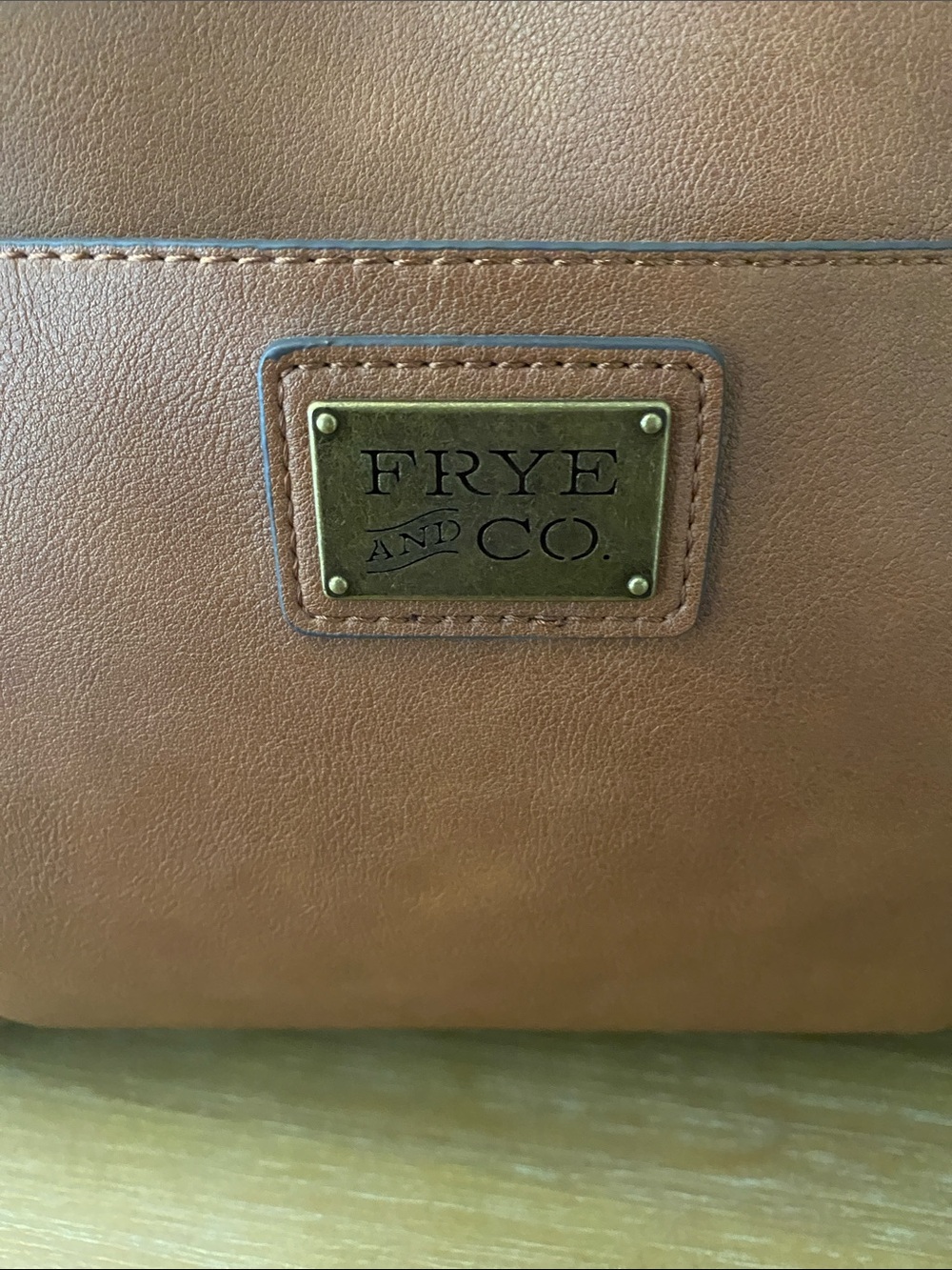 Frye & Co. Core Satchel in the Cognac. - Picture 2 of 6